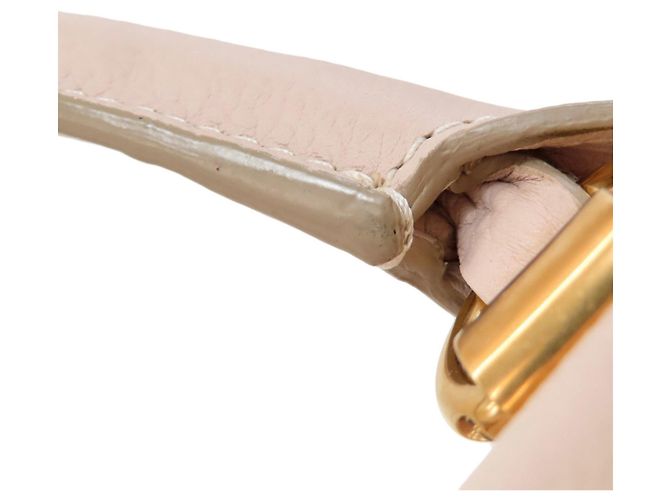 Borsa in pelle Chloé Hayley 2 in 1 Beige - vista 21