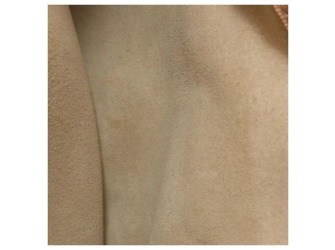 Borsa in pelle Chloé Hayley 2 in 1 Beige - vista 9