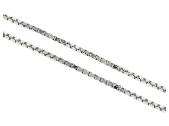 Collana Lariat Gucci in Oro Bianco 18K - vista 3