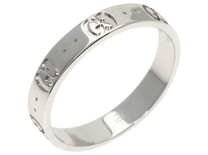 Anello in oro bianco 18K Gucci Icon da donna - vista 2
