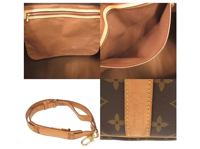 Keepall Borsa Boston Louis Vuitton - Monogramma Marrone - vista 10