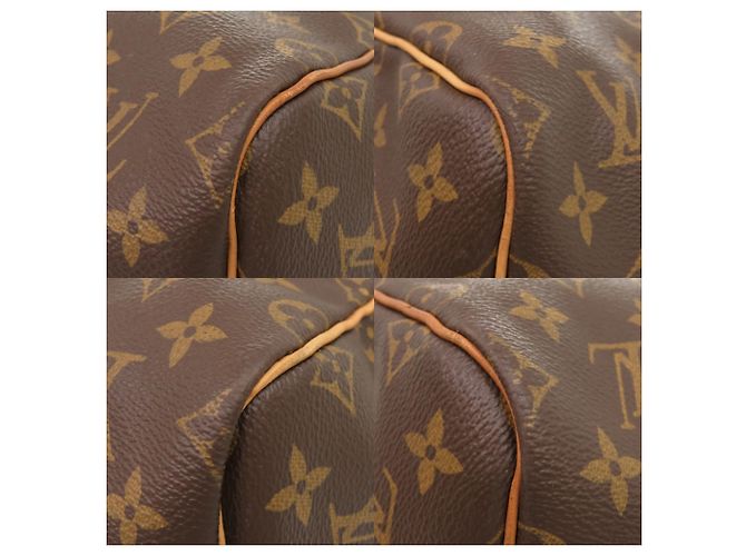 Keepall Borsa Boston Louis Vuitton - Monogramma Marrone - vista 4