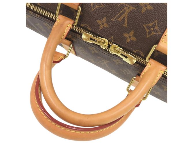 Keepall Borsa Boston Louis Vuitton - Monogramma Marrone - vista 6