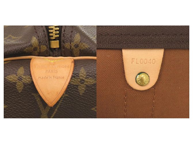 Borsa Boston Keepall 60 Monogram Louis Vuitton Marrone Monogramma - vista 10