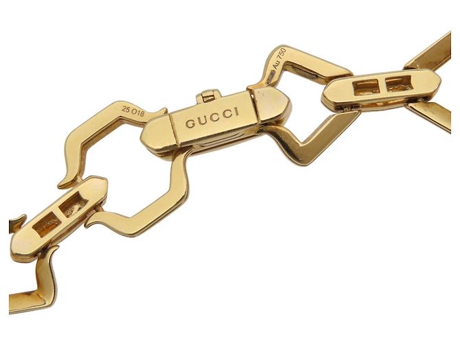 Collana Gucci Horsebit in oro giallo 18K - vista 4