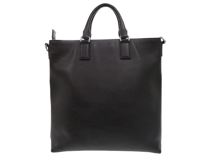 Borsa in pelle nera Gucci Nero - vista 2
