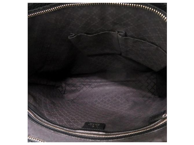 Borsa in pelle nera Gucci Nero - vista 6