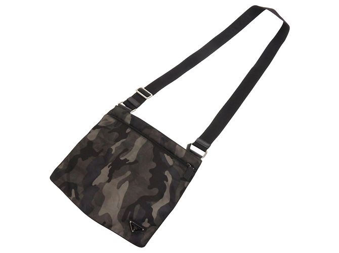 Borsa a Spalla Camouflage Prada Cachi - vista 4