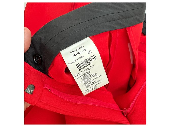 Msgm Hose in Rot mit geradem Schnitt - Ansicht 5