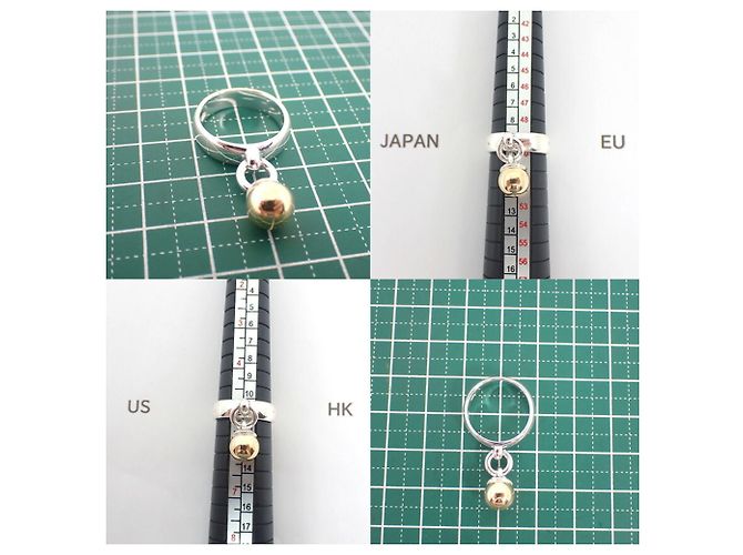 Tiffany & Co. 925 750 Ball Dangle Ring - Ansicht 10