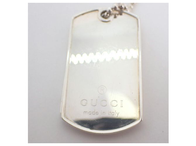 Collana Piastra Dog Tag GUCCI - vista 3