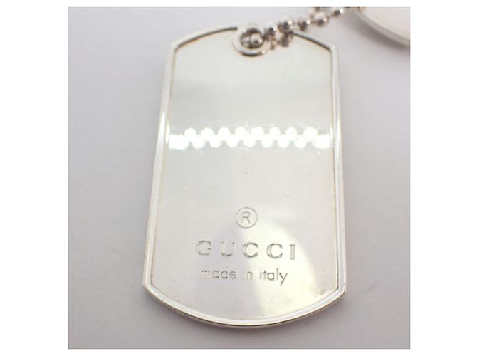 Collana Piastra Dog Tag GUCCI - vista 4