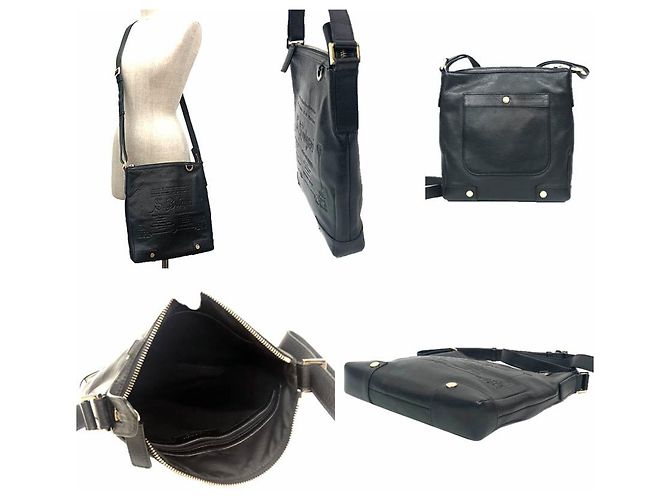 Bulgari Borsa a Spalla in Pelle Bvlgari BVLGARI Nero - vista 2