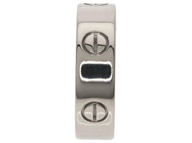 Anello Cartier Love in oro bianco 18K - vista 3