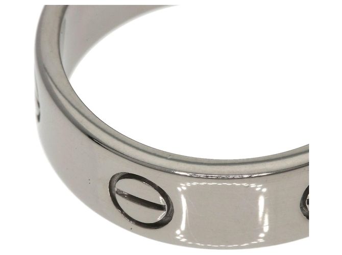 Anello Cartier Love in oro bianco 18K - vista 7
