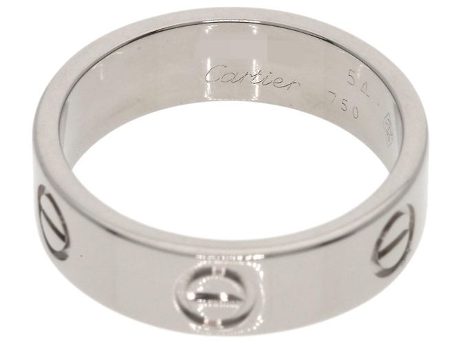 Anello Love Cartier in oro bianco 18K - vista 4