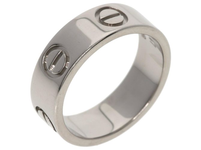 Anello Love Cartier in oro bianco 18K - vista 2