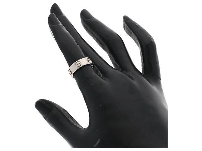 Anello Love Cartier in oro bianco 18K - vista 5