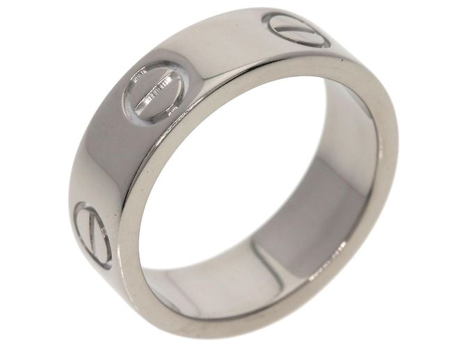Anello Cartier Love in oro bianco 18K - vista 2