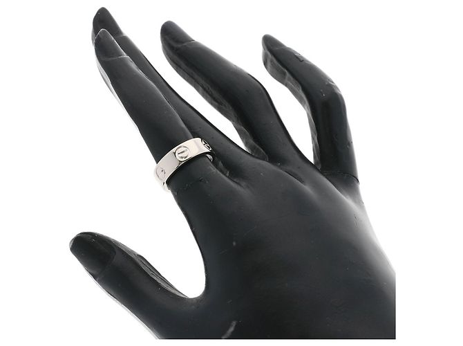 Anello Cartier Love in oro bianco 18K - vista 5