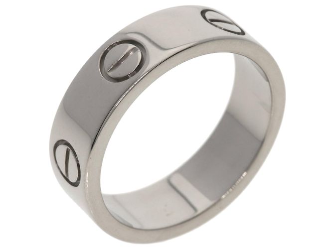 Anello Cartier Love in oro bianco 18K - vista 2