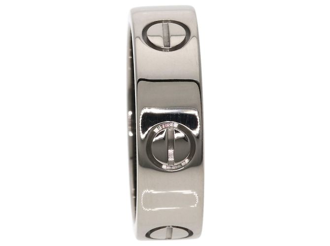 Anello Cartier Love in oro bianco 18K - vista 3