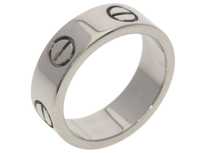 Anello Love Cartier in oro bianco 18K - vista 2