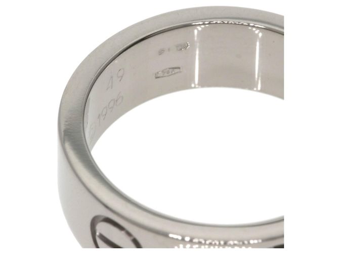 Anello Love Cartier in oro bianco 18K - vista 7
