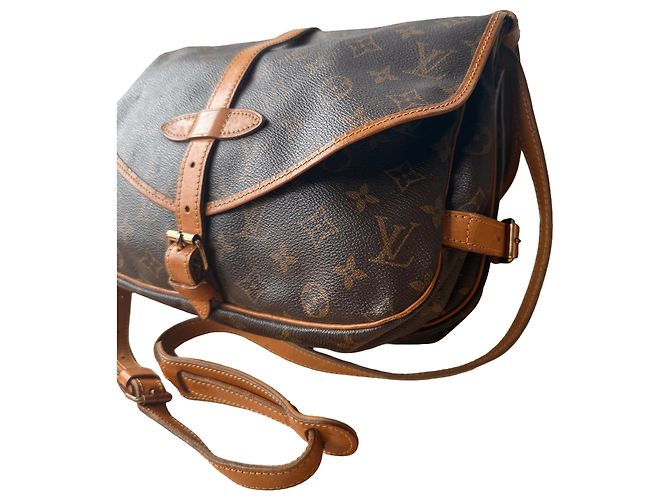 Louis Vuitton Saumur 30 Braun Beige - Ansicht 4