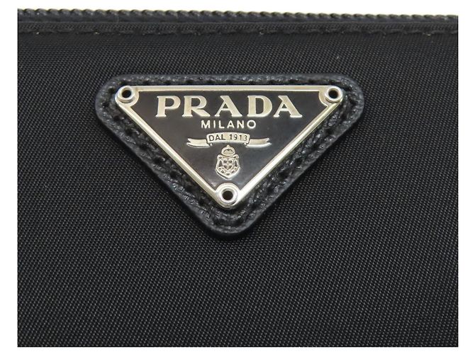 Cartera Larga Prada M506 en Nylon Negro - vista 9