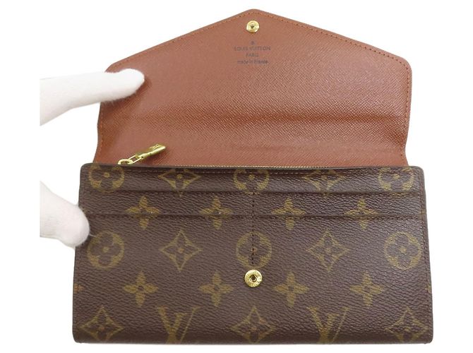 Portafoglio Lungo Sarah Monogramma Louis Vuitton - vista 4