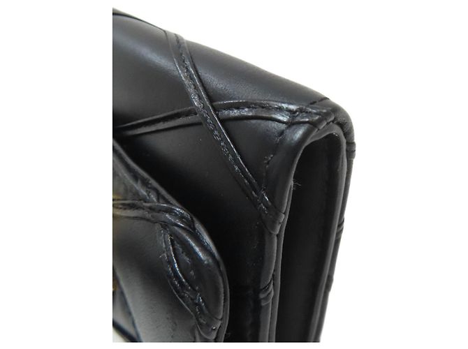 Billetera bi-fold Rosalie GO-14 M83078 de Louis Vuitton Negro - vista 17