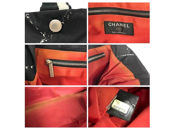 Borsa Tote MM Nera della linea Travel di Chanel Nero - vista 3