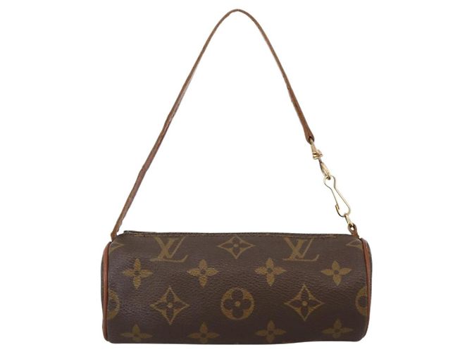 Pochette Papillon Monogram in Tela Mini Louis Vuitton Marrone - vista 2