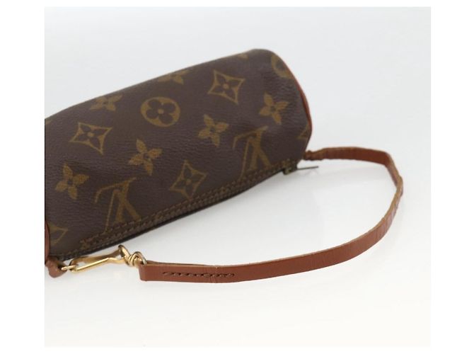 Pochette Papillon Monogram in Tela Mini Louis Vuitton Marrone - vista 6