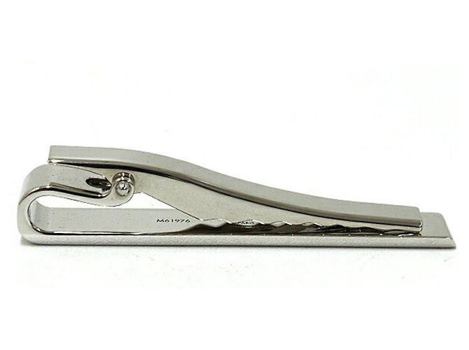 Fermaglio per cravatta Damier Louis Vuitton Argento - vista 4