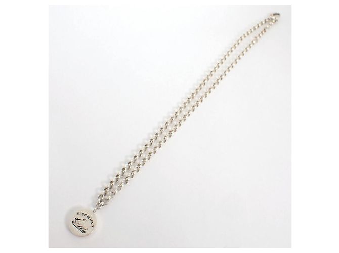 Collar Péndulo Circular GUCCI 925 - vista 5