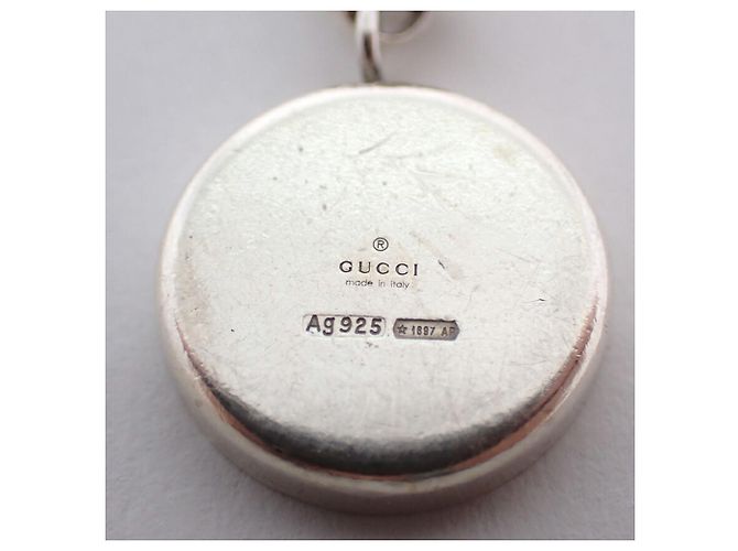 Collar Péndulo Circular GUCCI 925 - vista 6