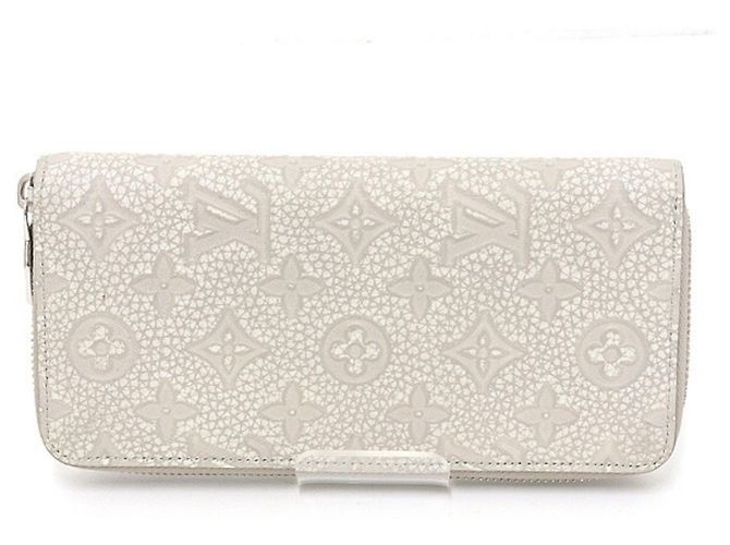 Cartera Zippy Climbing en Taurillon Louis Vuitton Blanco - vista 3