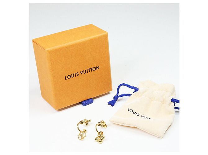 Louis Vuitton Blooming Gold Metallohrringe Golden - Ansicht 6