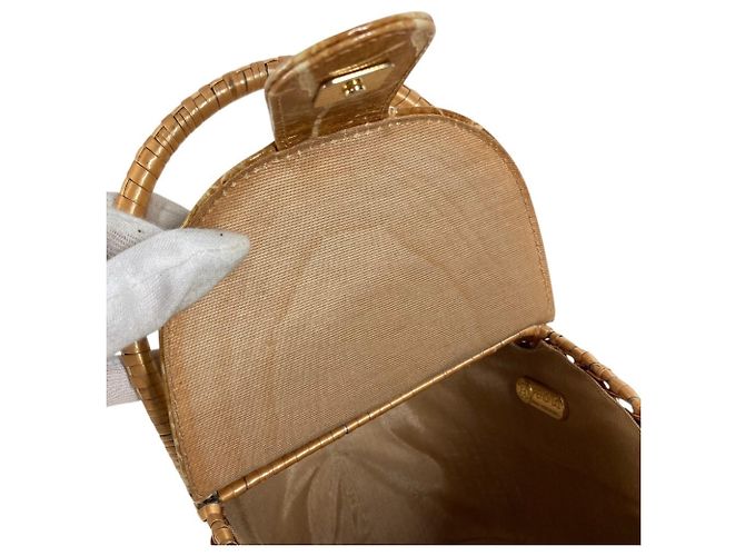 Fendi Vintage Strohtasche Beige - Ansicht 10