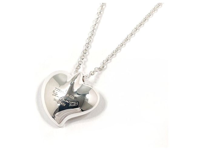 Collar de corazón curvado Elsa Peretti de Tiffany & Co. Plata - vista 2