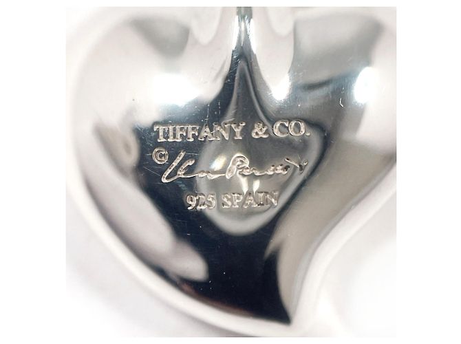 Collar de corazón curvado Elsa Peretti de Tiffany & Co. Plata - vista 4