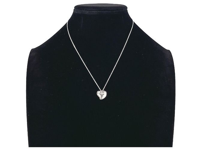 Collar de corazón curvado Elsa Peretti de Tiffany & Co. Plata - vista 7