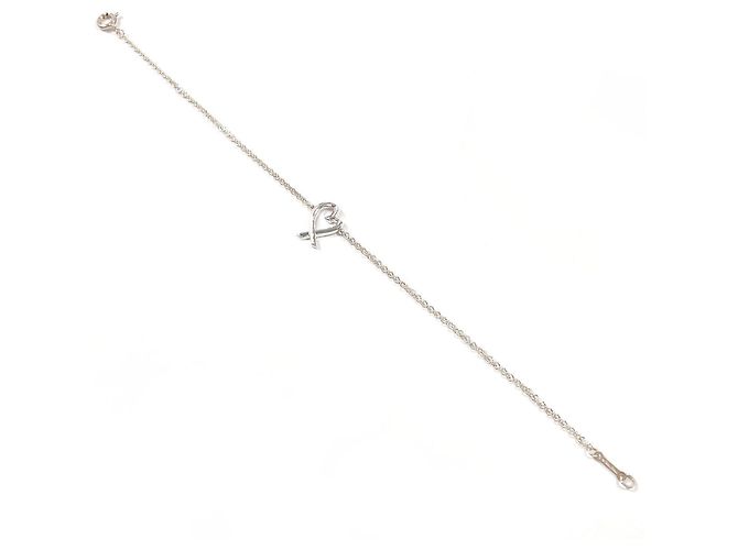 Tiffany & Co Bracciale Loving Heart Paloma Picasso Tiffany, Argento 925 - vista 3