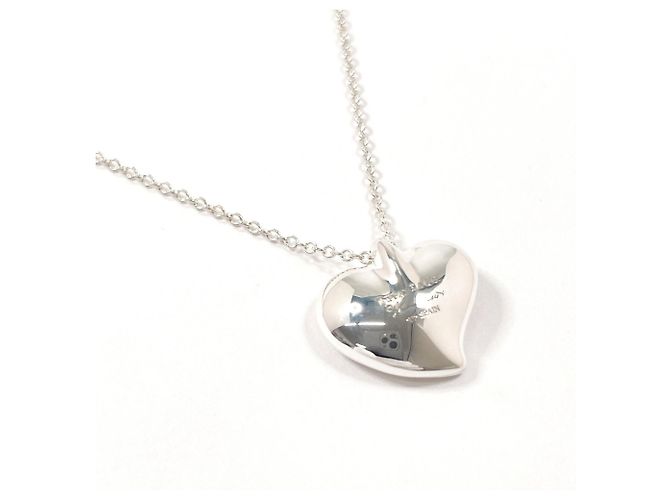 Tiffany & Co Collana Tiffany Cuore Curvo Elsa Peretti Argento - vista 2
