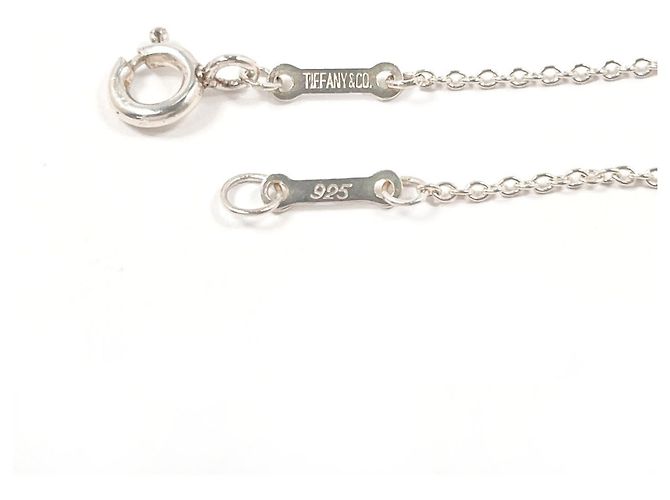 Tiffany & Co Collana Tiffany Cuore Curvo Elsa Peretti Argento - vista 5