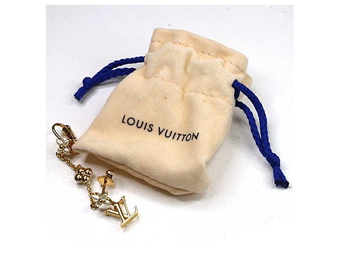 Orecchino LV Floragram di Louis Vuitton D'oro - vista 2