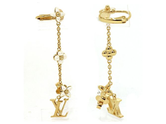 Orecchino LV Floragram di Louis Vuitton D'oro - vista 5