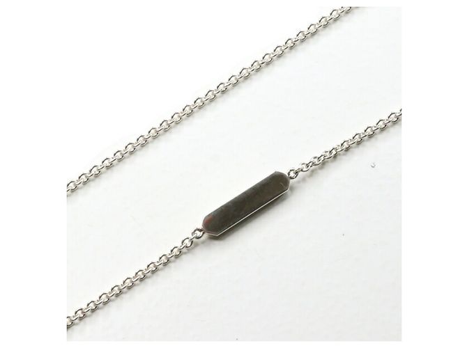 Collana a Catena Mini Tag di Tiffany & Co. Argento - vista 3